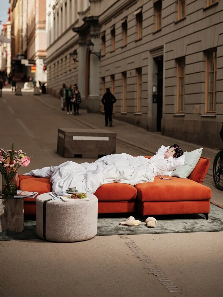Resting in an unexpected place, without a plan